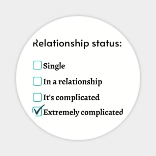 Relationship status Magnet